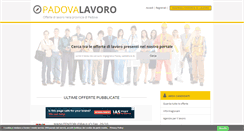 Desktop Screenshot of padovalavoro.com
